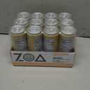 ZOA Zero Sugar Energy Drinks - Pineapple Coconut | Healthy Energy Formula with Natural Caffeine, Daily Vitamin C, Essential B-Vitamins | Gluten-Free, Keto Friendly | 12 Ounce Cans (Pack Of 12) (EXP 10/03/26)