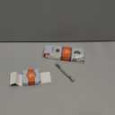 MERKUR 23C Double Edge Safety Razor - Polished Chrome, Long Knurled Brass Handle, Made in Germany, Plastic-Free, Three Piece Design, Closed Comb, Straight Bar