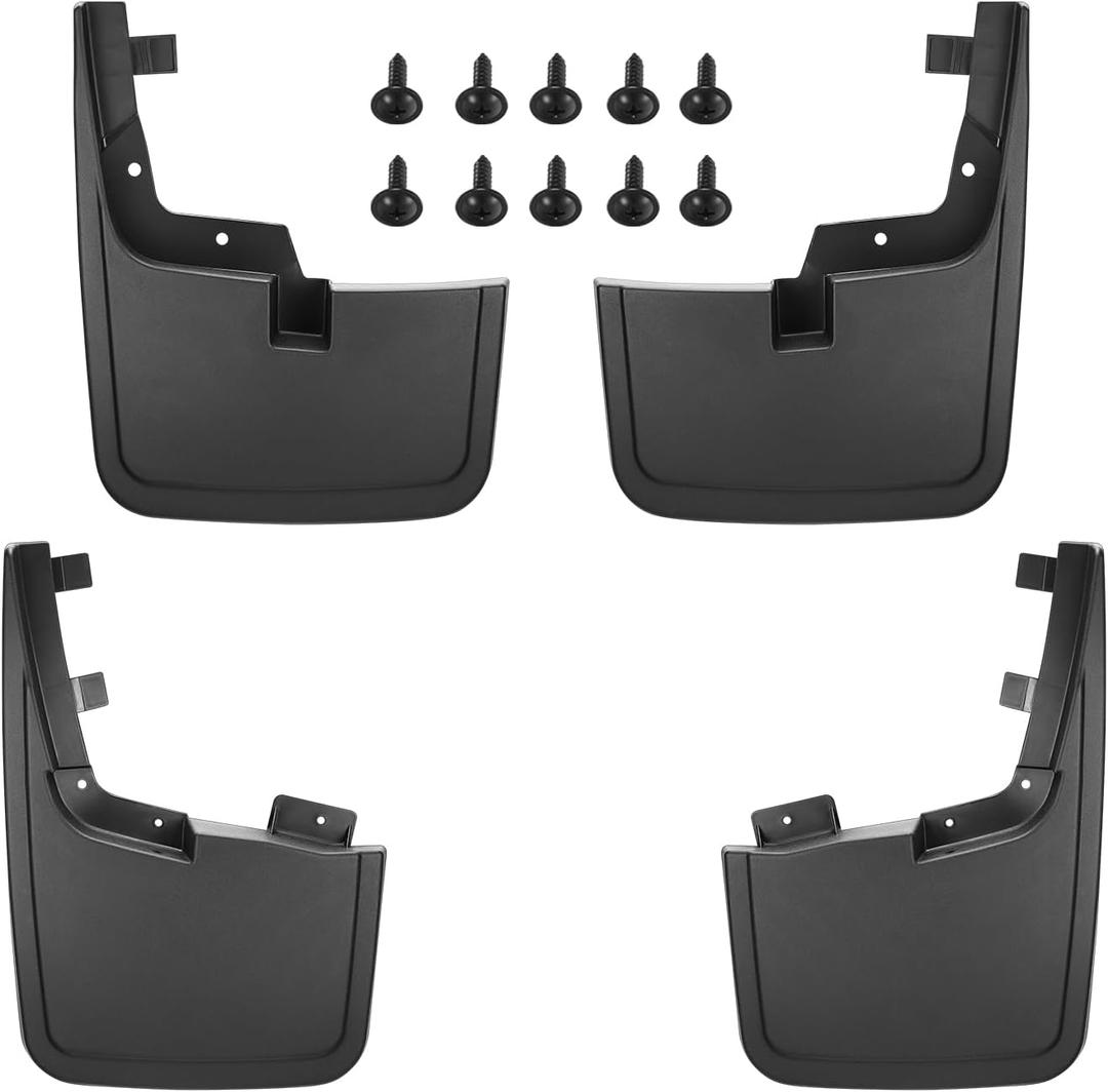 SPEEDWOW 2015-2020 F-150 Mud Flaps Splash Guards Tire Protector No Need to Drill Holes(Set of 2)
