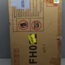 Vrullu Storage Cabinet, Free Standing Buffet Cabinet, Morden Sideboard and Buffet Storage, Wood Accent Cabinet for Living Room, Hallway, Entryway (1, Brown)