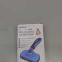 Swihauk Self Cleaning Slicker Brush - Skin Friendly Deshedding Grooming Tool for Dogs & Cats, Suitable for Shedding & Haired Pets, with Pet Supplies Accessories, Blue