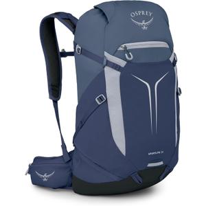 Osprey Sportlite 30L Lightweight Hiking Backpack for Men and Women - Everyday Hiking Bag - Travel Daypack, Serenity Blue
