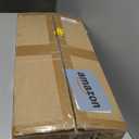 Modern Crystal Bathroom Vanity Light,Balck and Gold 4-Lights Bathroom Light Fixtures, Vanity Light Fixtures Over Mirror, Glass Wall Sconce Light for Bedroom, Kitchen, Living Room, Gallery, E26 Base (Black&Brass)