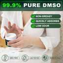 ZOXY DMSO Cream, 99.9% Pure, with Magnesium, MSM, Frankincense, Aloe Vera, Turmeric, Herbal, and Arnica, Quickly Absorbed, Low Odor, Non-Greasy,4 oz