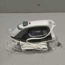 BLACK+DECKER Light N Easy Compact Steam Iron, IR1020S, Stainless Steel Soleplate, Spray Mist, Anti-Drip, Auto Shutoff