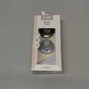 BIBS Pacifiers  De Lux Collection | BPAFree Round Nipple | Silicone | Made in Denmark | Set of 2 Cloud/Black Color Premium Soothers | Size One Size