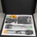 FIFINE UHF Dual Channel Wireless Handheld Microphone, Easy-to-use Karaoke Wireless Microphone System-K036