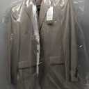 Haggar Mens Premium Stretch Solid Suit Separates - Sport Jacket, Oatmeal, 46 US