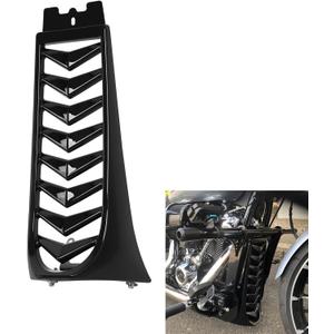 TCMT Chin Fairing Spoiler Lower Radiator Cover Fit For Harley Softail Street Fat Bob 18-23 Breakout FXBR 107 18-19 Softail Slim FLSL 107 18-21 Softail Standard FXST 107 20-23