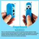 Magnetic Kickflip Fidget Slider Toy for Adults Mini Flip Fingerboard Skateboard with Storage Crat Portable,Office Desk Toys