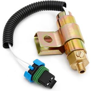 A06-26631-000 Car Fan Clutch High Temperature Solenoid Air Valve Replaces A06-26631-000,740420,S-18706, 4810-01-441-0851, S-18232, F224904, 3551-298-C92, 3551-298-C, 740420E (Gold)