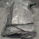 4PCS Under Bed Storage Containers Bins, Humid-Proof Plastic Underbed Storage Bins, Under Bed Fabric Zipper Storage Container Bags with Window and Handles for Clothing, Bedding, Comforter