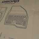 OEDRO Floor Mats & Cargo Mat Fit for 2021-2026 Chevrolet Suburban / 2021-2026 GMC Yukon XL 7-Seater, TPE All Weather 3 Row Floor Liners and Cargo Liners, Black