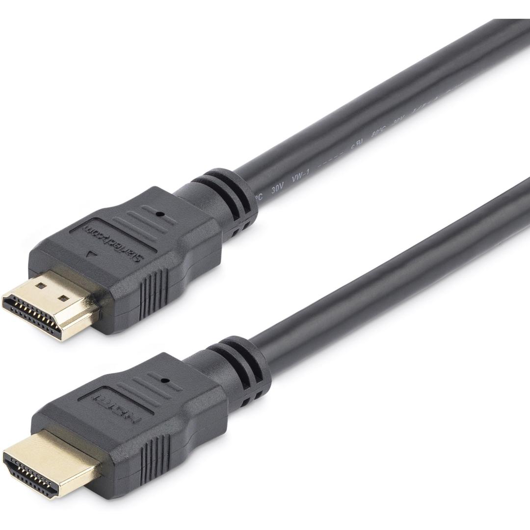 4K HDMI Monitor Cable, 6ft (2m), 4K30Hz, High speed 10.2 Gbps UHD 1.4 HDMI Cord for Displays, TVs and Projectors