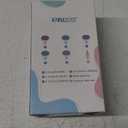 Fansidi Baby Nail Trimmer Electric  Limited Blush Petal Pink, Gentle Baby Nail File Electric| 10 Grinding Heads + 8 Replacement Pads| Quiet LED |Baby Nail Clippers for Newborn Infant Toddler