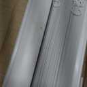 CHICOLOGY Mini Blinds, Window Shade, Blackout, Vinyl, Midnight White, 31'W x 84'H