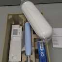 Oral-B iO Deep Clean Rechargeable Electric Powered Toothbrush, Icy Blue with iO Series 3 Limited, 2 Brush Heads and Travel Case - Pressure Sensor to Protect Gums - 3 Cleaning Settings - 2 Minute Timer (1 Count (Pack of 1))