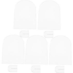Clear Acrylic Place Cards of Reusable Seating Cards with Holder for Weddings Banquets and Events for Easy Identification
