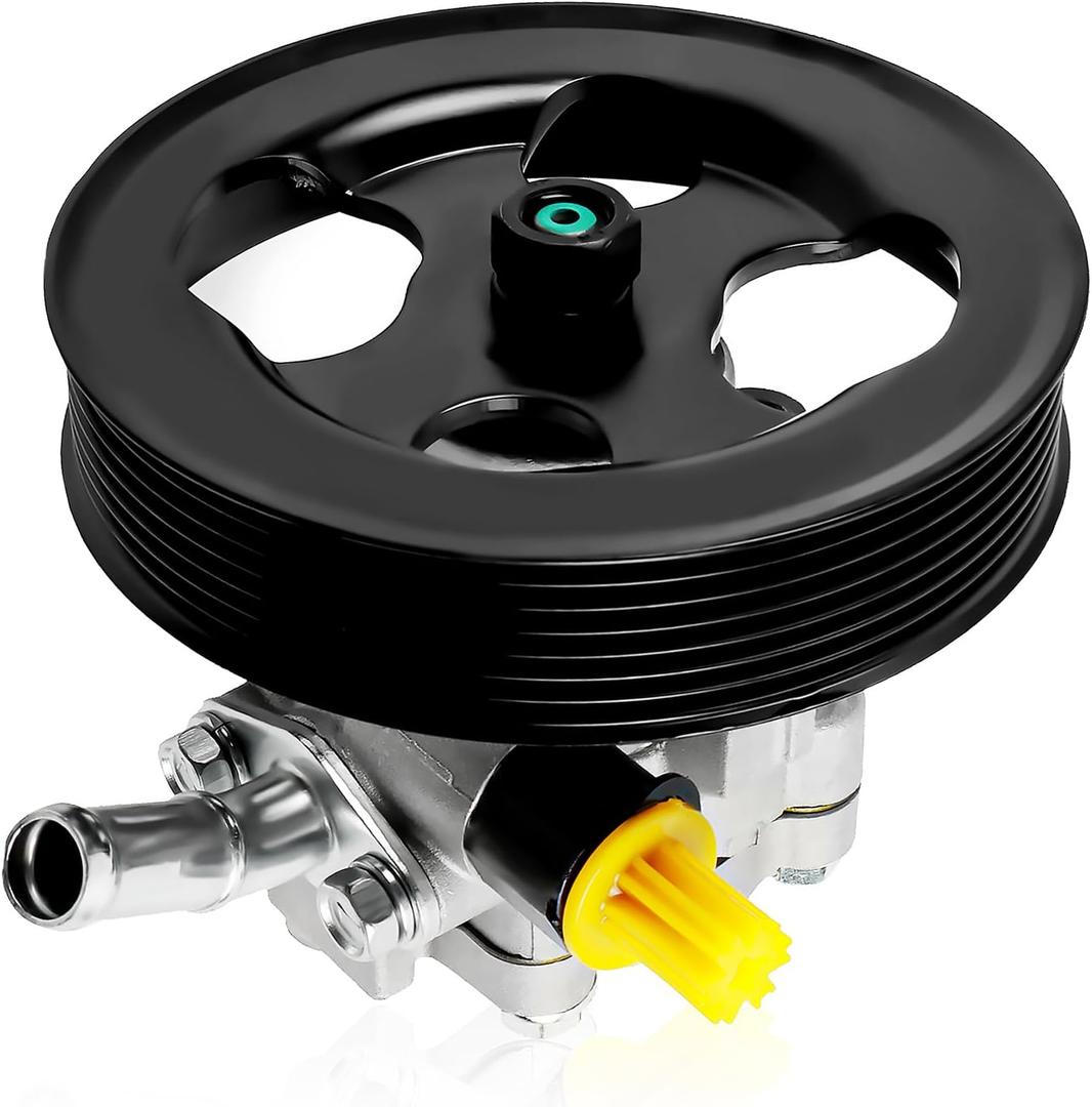 21-5366 Power Steering Pump with Pulley, Fit for 2004-2010 IN-FINITI QX56, 2008-2010 Nissan Pathfinder, 2004-2010 TITAN, 2005-2009 Armada, 2004 Pathfinder Armada, Replacement for 21-5366