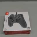 PowerA Nintendo Switch Wired Controller - Black, Detachable 10ft USB Cable, No Battery Required, Officially Licensed By Nintendo