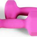 Fitvids Neoprene Dumbbell Hand Weights, Anti-Slip, Anti-roll, Hex Shape Colorful, Pair or Set with Stand