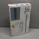 COMESOON Elevated Dog Bowls, 4 Height Adjustable Raised Bowl Stand with 2 Thick 50oz Stainless Steel Food Bowls Non-Slip Feeder Adjusts to 3.7'', 9.2'', 10.75'', 12.36'' Black, (DB-W01) (8" for Medium Dogs)