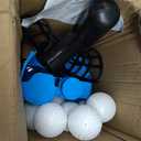 Furlihong 380BH Baseball Pitching Machine, Battery Powered, Angle Adjustable, Comes with Bat and One Dozen Training Balls, for Kids and Beginner