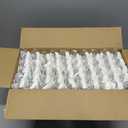 400PCS Pre Rolled Silver Plastic Silverware Sets - Heavy Duty Fancy Silver Cutlery - Include 100 Pack Wrapped Disposable Utensils with Napkins for Parties, Dinners & Weddings