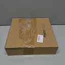 Soulchen Christmas Bow Tree Topper Decoration 9.4 x 10.4 Inches Velvet Christmas Topper Decor with LED Lights Xmas Holiday Bow Tree Top Decoration for Santa Holiday Party Supplies Gifts(Brown)