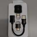 Mini Wireless Carplay Adapter for iPhone - Carplay Wireless Adapter Car Play Dongle, Wired to Wireless, Compatible with iPhone iOS 10+, Silver