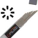 Ballpoint Pen Metal Mini Refill D1/635 Refill- Medium Point Refill for Multifunction Pen,Mini Pen Compact Pen(Blue ink 8 pack)