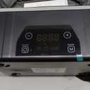 Cordless Heated Lunch Box, Smart Timer Automatic Heating Food Warmer for Adults, 5.5-Cup Portable Electric Lunch Container with Handheld Insulated BagDark Black