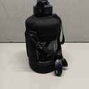 Premium Encased Water Bottle 2,2 Liters, Black