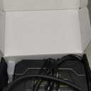 150 PSI Tire Inflator Portable Air Compressor, 12V DC Auto Shutoff Air Pump with Digital Pressure Gauge and Emergency LED Light for Car Tires, Bicycle & Balloons, Black