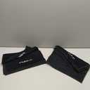 HOMEXCEL Makeup Remover Cloth 6 Pack,Premium Washable Soft 13x13 Inch Facial Cleansing Makeup Towels,Quick Dry Microfiber Face Towels Washcloths for All Skin Types,Black