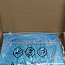 Girls Princess Dress Deluxe Princess Costume Birthday Party Snow Princess Dress Up for Girls Halloween Cosplay Fancy Dress with Accessories (3-4 Years, Bright Blue)