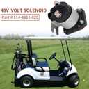 48V Solenoid Relay Contactor Replacement for Trombetta 114-4811-020 Fit for Yamaha G22 G29 Club Car Electric Golf Cart JU6-H1950-00-00 114-4811-020-07