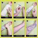 Y2K Neotribal Cybersigil Tattoos  Realistic Tribal Tramp Stamp Temporary Tattoos for Women, Sexy Waist & Lower Back Hip Fake Body Art, Long-Lasting for 2 Weeks