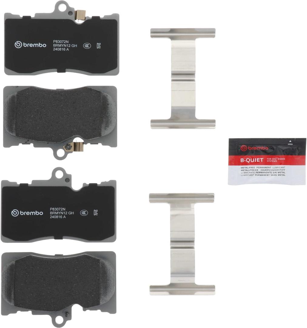 Brembo P83072N Premium Ceramic Front Disc Brake Pad Set LEXUS/TOYOTA/TOYOTA (FAW) OE# 0446530500