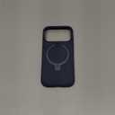 TORRAS Q3 Silicone 360 Spin for iPhone 17 Pro Case with Stand, Fit for MagSafe, Magnetic Ring Kickstand with Camera Control, Liquid Silicone Rubber Soft Phone Case for iPhone 17 Pro 6.3'', Deep Blue