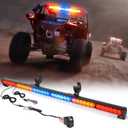 Xprite 36" Rear LED Chase Light Bars, All in One w/Strobe Brake Reverse Light for Jeeps, Yamaha, Can-Am Maverick X3, ATV, UTV, Side by Side and Offroad Vehicles - RYBBYR
