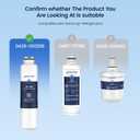 GLACIER FRESH DA29-00020B Refrigerator Water Filter Compatible with Samsung DA29-00020A/B, DA29-00020B-1, HAF-CIN/EXP, 46-9101, RF4267HARS For French Door Fridge Kitchen (3 PACK)