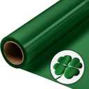 Aoder Green Puff Vinyl Heat Transfer, 12" x6ft Puff HTV 3D Puff Heat Transfer Vinyl, Puffs Iron On Vinyl for T Shirt Compatible with All Cutting Machines