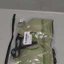 Omisy 4 Pieces V Neck Padded Bralette Cami Bra Wireless Tank Top Sports Bra with Adjustable Straps (Small, Black, White, Olive, Dark-grey)