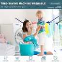 UNILIBRA Queen Mattress Protector Waterproof, Deep Pocket Mattress Pad Cover Fits to 6''-21'', Breathable Hollow Cotton Filling Quilted Mattress Protector for Queen Size