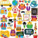 KatchOn, Preschool Graduation Props 2025 - Big, Pack of 30 | Kindergarten Grad Photo Props 2025 | Preschool Graduation Decorations 2025 | Grade Grad Props for Kids