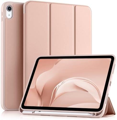 Akkerds Compatible with iPad (A16) 11th Generation Case 11 Inch 2025, for iPad 10th Generation Case 10.9 Inch 2022 with Pencil Holder, Slim Trifold Stand Protective Cover with Soft TPU Back, Rose Pink Size Is Bent Akkerds Compatible with iPad (A16) 11th Generation Case 11 Inch 2025, for iPad 10th Generation Case 10.9 Inch 2022 with Pencil Holder, Slim Trifold Stand Protective Cover with Soft TPU Back, Rose Pink Size Is Bent