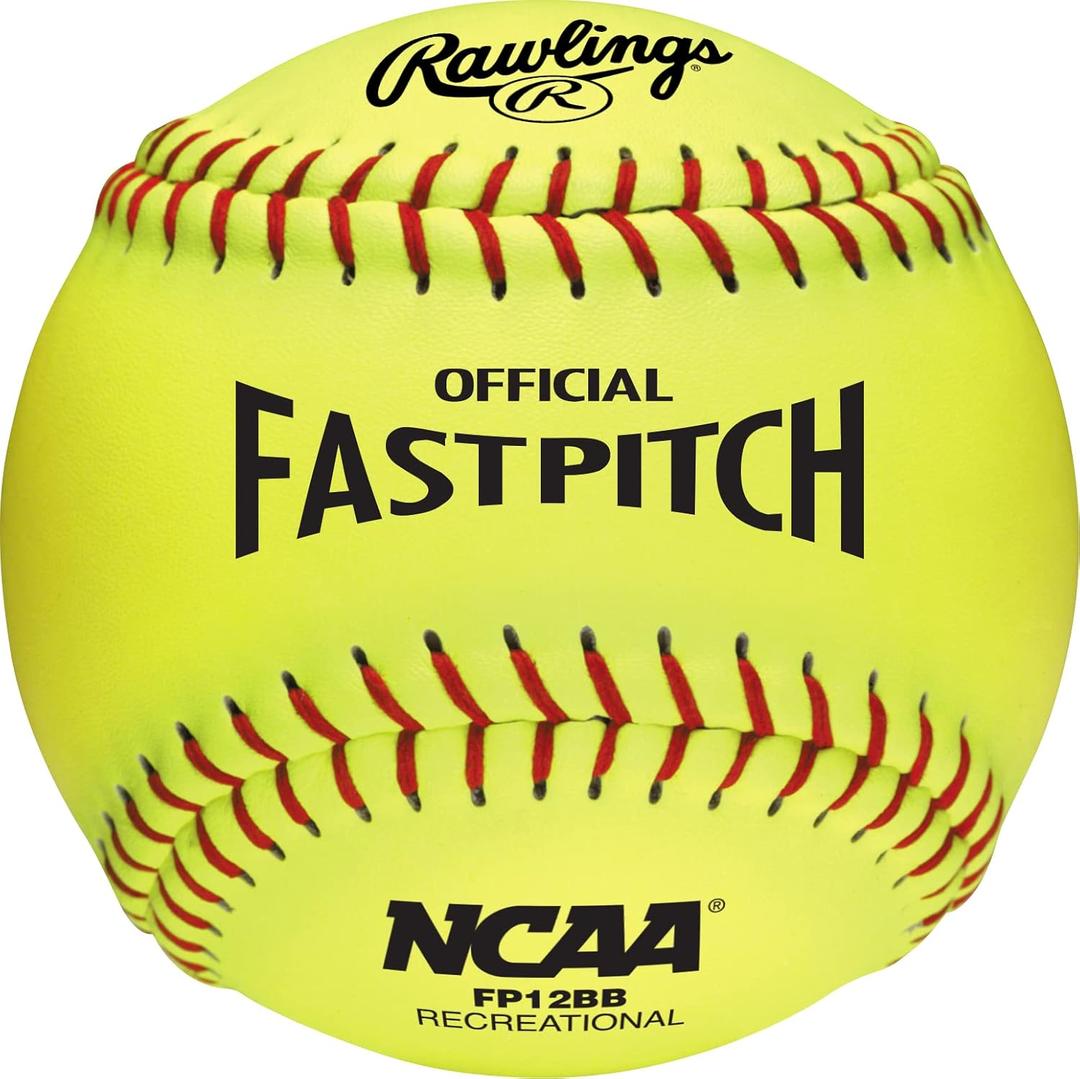 Rawlings | NCAA Recreational Fastpitch Softballs | 11" & 12" Options | 6 & 12 Count Options