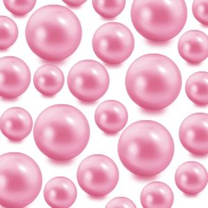 420Pieces Floating NO Hole Pearls for Centerpiece Glass Vases,Floating Pink Pearls Beads for Tall Vase Filler Floatings Candles for Wedding