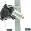 SHOWSEN 741-388 Rear Left Driver Side Window Regulator W/Motor Compatible with 2007-2013 Chevy Silverado/GMC Sierra 1500 2500 HD 3500 HD Extended Cab Pickup Replacement 25885884